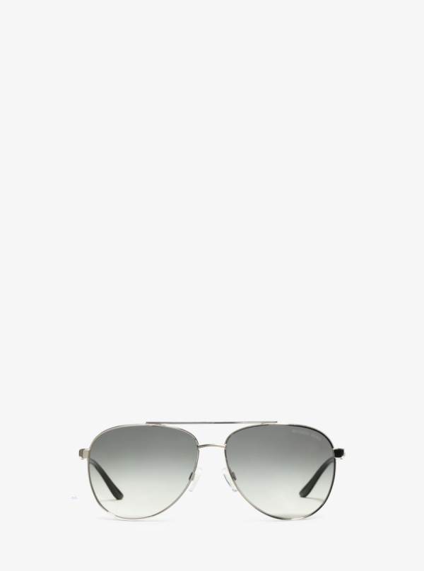 Damske Slnecne Okuliare Michael Kors Hvar Strieborne - Doplnky Michael Kors Lacne | VNXMS-0975
